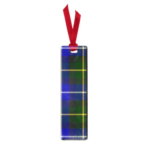 MacNeil of Barra Tartan Small Book Mark from ArtsNow.com Front