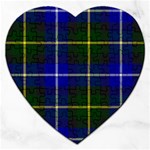 MacNeil of Barra Tartan Jigsaw Puzzle (Heart)