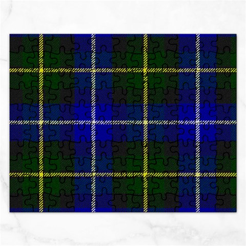 MacNeil of Barra Tartan Jigsaw Puzzle (Rectangular) from ArtsNow.com Front
