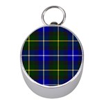 MacNeil of Barra Tartan Silver Compass (Mini)