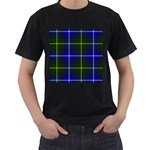 MacNeil of Barra Tartan Men s T-Shirt (Black)