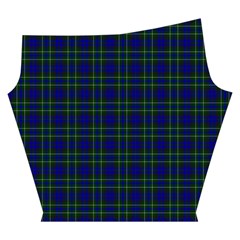 MacNeil of Colonsay Tartan Yoga Cropped Leggings from ArtsNow.com Left