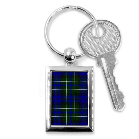 MacNeil of Colonsay Tartan Key Chain (Rectangle) from ArtsNow.com Front