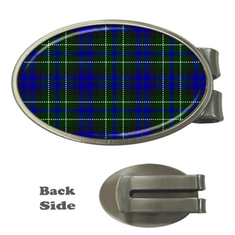 MacNeil of Colonsay Tartan Money Clip (Oval) from ArtsNow.com Front