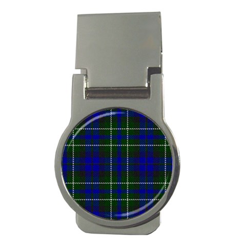 MacNeil of Colonsay Tartan Money Clip (Round) from ArtsNow.com Front