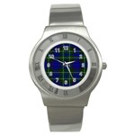 MacNeil of Colonsay Tartan Stainless Steel Watch