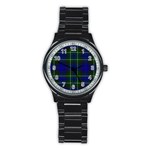 MacNeil of Colonsay Tartan Stainless Steel Round Watch