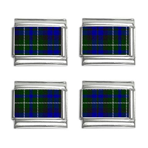 MacNeil of Colonsay Tartan 9mm Italian Charm (4 pack) from ArtsNow.com Front