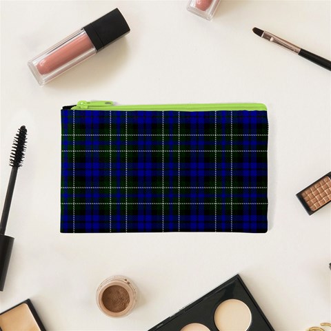 MacNeil of Colonsay Tartan Canvas Cosmetic Bag (XS) from ArtsNow.com Front