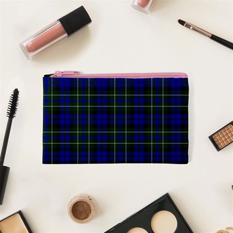 MacNeil of Colonsay Tartan Canvas Cosmetic Bag (XS) from ArtsNow.com Front