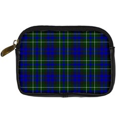 MacNeil of Colonsay Tartan Digital Camera Leather Case from ArtsNow.com Front