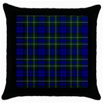 MacNeil of Colonsay Tartan Throw Pillow Case (Black)