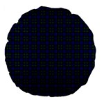 MacNeil of Colonsay Tartan Large 18  Premium Flano Round Cushion