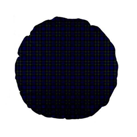 MacNeil of Colonsay Tartan Standard 15  Premium Flano Round Cushion from ArtsNow.com Front