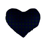 MacNeil of Colonsay Tartan Standard 16  Premium Flano Heart Shape Cushion