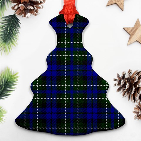MacNeil of Colonsay Tartan Ornament (Christmas Tree) from ArtsNow.com Front