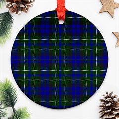 MacNeil of Colonsay Tartan Round Ornament (Two Sides) from ArtsNow.com Back