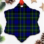 MacNeil of Colonsay Tartan Snowflake Ornament (Two Sides)