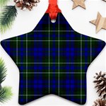 MacNeil of Colonsay Tartan Star Ornament (Two Sides)