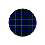 MacNeil of Colonsay Tartan Rubber Coaster (Round)