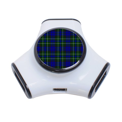 MacNeil of Colonsay Tartan Portable USB Hub (One Side) from ArtsNow.com Front