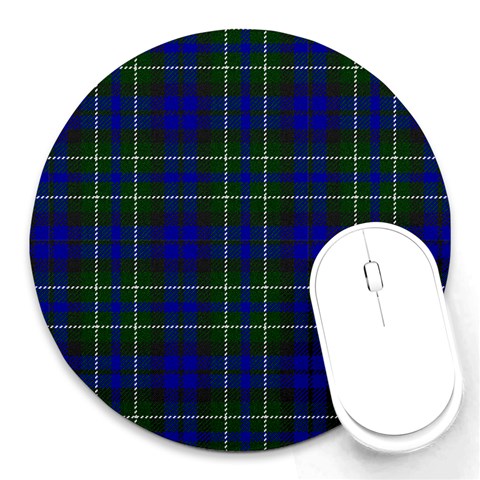 MacNeil of Colonsay Tartan Round Mousepad from ArtsNow.com Front