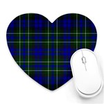 MacNeil of Colonsay Tartan Heart Mousepad