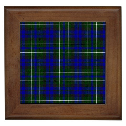 MacNeil of Colonsay Tartan Framed Tile from ArtsNow.com Front