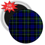 MacNeil of Colonsay Tartan 3  Magnet (100 pack)
