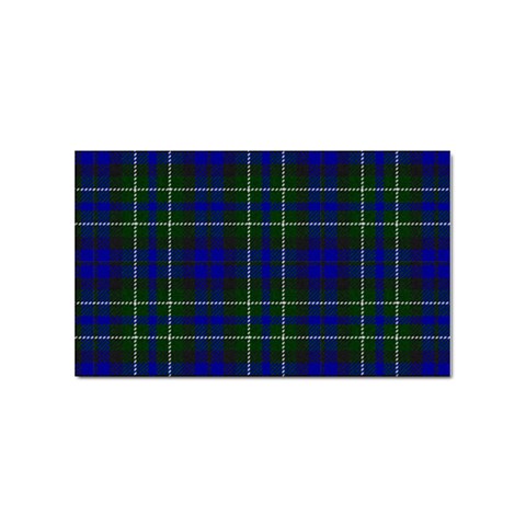 MacNeil of Colonsay Tartan Sticker Rectangular (100 pack) from ArtsNow.com Front