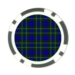 MacNeil of Colonsay Tartan Poker Chip Card Guard from ArtsNow.com Back