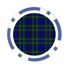 MacNeil of Colonsay Tartan Poker Chip Card Guard from ArtsNow.com Back