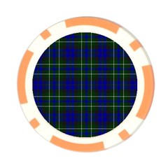 MacNeil of Colonsay Tartan Poker Chip Card Guard from ArtsNow.com Back