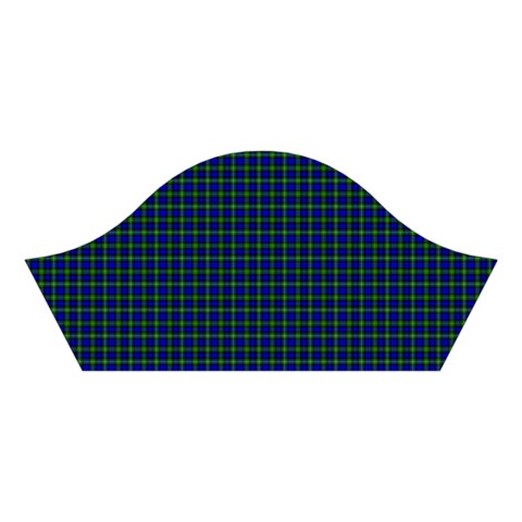 Campbell Tartan Cotton Crop Top from ArtsNow.com Right Sleeve
