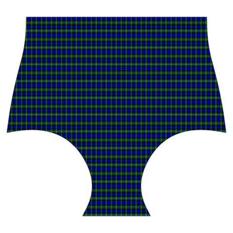Campbell Tartan Skater Dress Swimsuit from ArtsNow.com Bottom Front