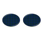 Campbell Tartan Cufflinks (Oval)