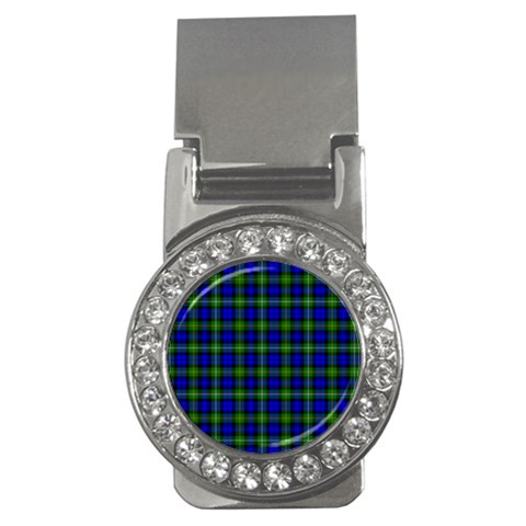 Campbell Tartan Money Clip (CZ) from ArtsNow.com Front