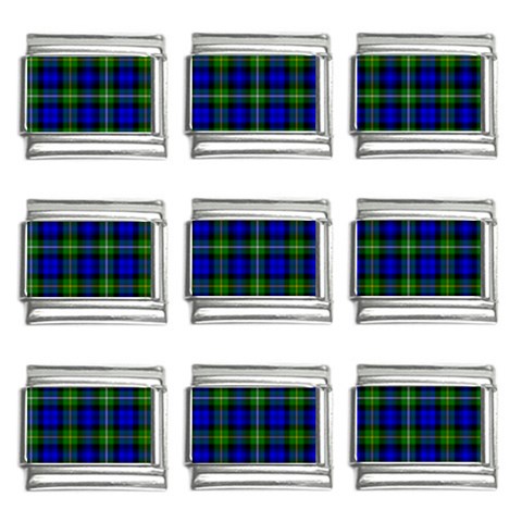 Campbell Tartan 9mm Italian Charm (9 pack) from ArtsNow.com Front