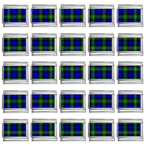 Campbell Tartan 9mm Italian Charm (25 pack) from ArtsNow.com Front