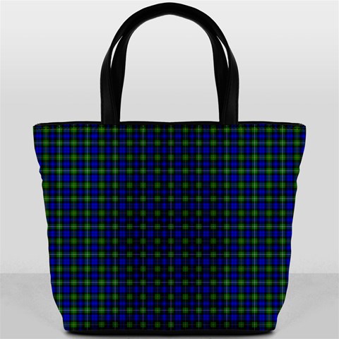 Campbell Tartan Bucket Bag from ArtsNow.com Back