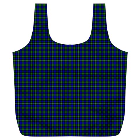 Campbell Tartan Full Print Recycle Bag (XL) from ArtsNow.com Front