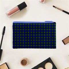 Campbell Tartan Canvas Cosmetic Bag (XS) from ArtsNow.com Back