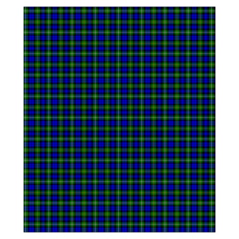 Campbell Tartan Drawstring Pouch (XS) from ArtsNow.com Back
