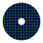 Campbell Tartan CD Wall Clock