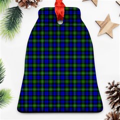 Campbell Tartan Bell Ornament (Two Sides) from ArtsNow.com Back