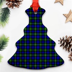 Campbell Tartan Christmas Tree Ornament (Two Sides) from ArtsNow.com Back