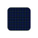 Campbell Tartan Rubber Coaster (Square)
