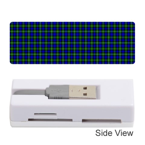 Campbell Tartan Memory Card Reader (Stick) from ArtsNow.com Front