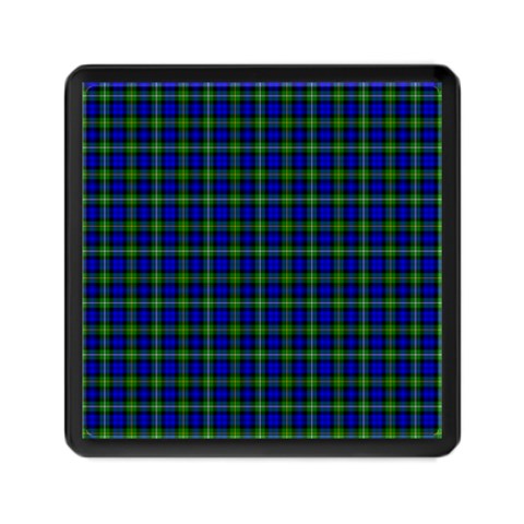 Campbell Tartan Memory Card Reader with Storage (Square) from ArtsNow.com Front