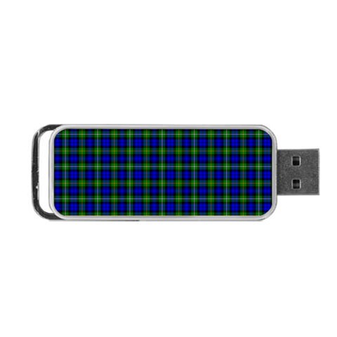 Campbell Tartan Portable USB Flash (One Side) from ArtsNow.com Front